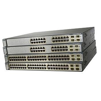 Cisco - WS-C3750G-24TS-E-IM - IMSourcing Catalyst 3750G-24TS Ethernet Switch - 24 Ports - Manageable - 10Base-T 10/100/1000Base-T - 3 Layer Supported - 4