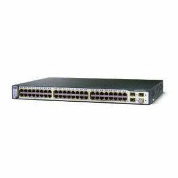 Cisco - WS-C3750-48TS-E-IM - IMSourcing Catalyst 3750-48TS Ethernet Switch - 48 Ports - Manageable - 10Base-T 10/100Base-TX - 3 Layer Supported - 4 SFP S