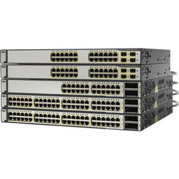 Cisco - WS-C3750G-24T-E-IM - IMSourcing Catalyst 3750G-24T Ethernet Switch - 24 Ports - Manageable - 10/100/1000Base-T - 3 Layer Supported - 1U High - (Re