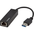 Toshiba - PA5131U-1ETB - Network Adapter Superspeed Usb 3.0 Gigabit Ethernet Black