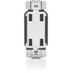 USB4P-W Leviton USB Charger Devices 125 V AC / 4.20 A Wall Mountable