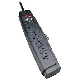 HT706TV Tripp Lite Hme Thr Surge 7rcptl Coax 6ft Cord 1080j 50k Ins