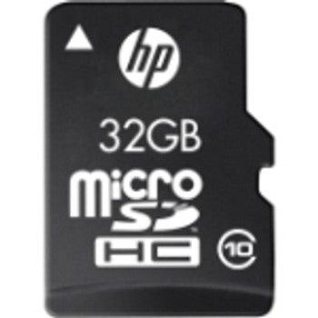 PNY Technology - L1892A-GE - HP 32GB microSDHC Class 10 10 MB/s Write 1 Card