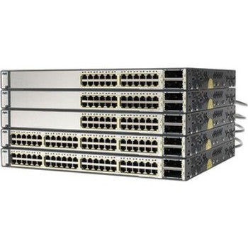 Cisco - WS-C3750E-24PD-S-RF - IMSourcing Catalyst 3750E-24PD-S Multi-layer Stackabel Switch with PoE - 24 Ports - Manageable - 10/100/1000Base-T 10GBase-