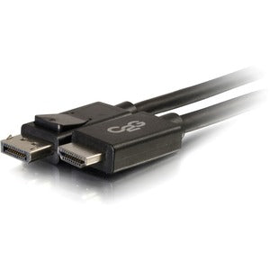 54326 Cables To Go 3Ft Displayport To HDMI Adapter Cable Black
