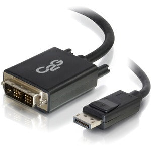 54329 Cables To Go 6Ft Displayport To DVI M/M Black Cable