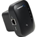 NT-WRPT Sabrent IEEE 802.11n 300 Mbit/s Wireless Range Extender 2.40 GHz 1 x Network (RJ-45) Wall Mountable