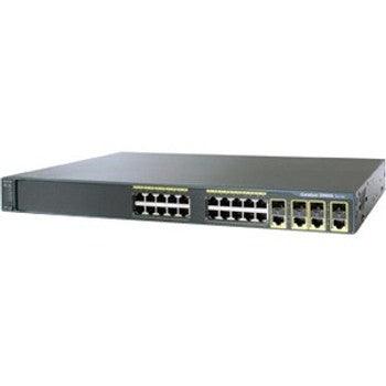 Cisco - WS-C2960G-24TC-L-IM - IMSourcing Catalyst 2960G-24TC Ethernet Switch - 24 Ports - Manageable - 1000Base-X 10/100/1000Base-T - 2 Layer Supported -