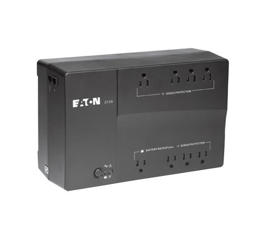 103004248-5592 Eaton PW 3105 700VA 4 x NEMA 5-15R, 4 x NEMA 5-15R (Surge) Output Receptacles 120V UPS (Refurbished)