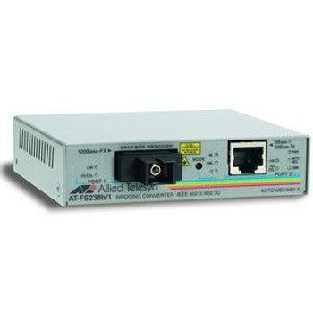Allied Telesis - AT-FS238B/1-10 - 10/100 Ssf Brg Convrt 1550tx/1310rx 15km 65c Sc