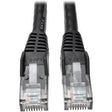 Tripp Lite - N201-003-BK50BP - Cat6 Gigabit Snagless Molded Patch Cable RJ45 50 Pc Bulk Pack 3' Category 6 for Network Device Printer Blu-ray Player Ro