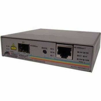 Allied Telesis - AT-GS2004CP/GB-10 - Ethernet Bridging 1x RJ-45 10/100/1000Base-T Wall-mountable Media Converter