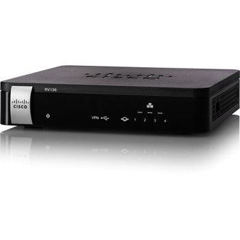 Cisco - RV130-WB-K9-G5 - RV130 VPN Router with Web Filtering 5 Ports SlotsGigabit Ethernet Desktop