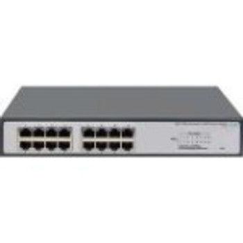 HP - JH016A#AC3 - E 1420-16G 16-Ports 10/100Base-TX RJ-45 Unmanaged Layer2 Rack-mountable desktop wall-mountable Ethernet Switch