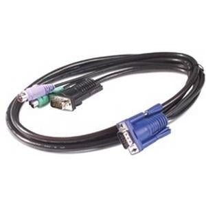 AP5264 APC American Power Conversion PS/2 3-ft 6-Pin KVM Cable (Refurbished)