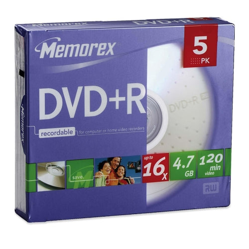 32025622 Imation Memorex 4.7GB 16x DVD+R Optical Media