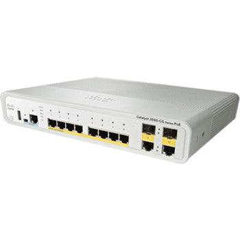 Cisco - WS-C3560C-12PC-S-RF - - IMSourcing Certified Pre-Owned Catalyst WS-C3560C-12PC-S Ethernet Switch - 12 Ports - Manageable - Refurbished - 2 Layer S