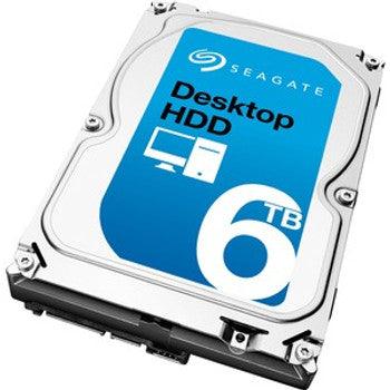 Seagate - ST6000DM001-RF - Desktop HDD 6TB 7200RPM SATA 6Gbps 128MB Cache 3.5-inch Internal Hard Drive