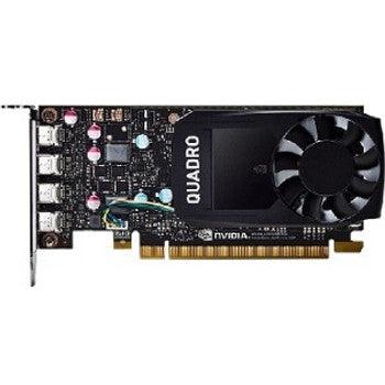 Dell - 490-BDTF - Quadro P600 Graphic Card 2GB GDDR5 Low-profile Single Slot Space Required 4 x Mini DisplayPort PC 4 x Monitors Supported