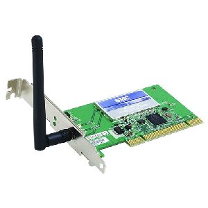 SMCWPCIT-G SMC EZ Connect-G 2.4GHz 108MB/s Wireless 802.11g PCI Adapter (Refurbished)