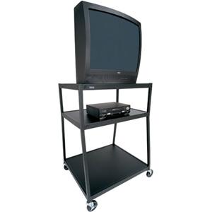 BB44-P4 Bretford Manufacturing Wide-body Tv Cart Blk Up To 27in Diag Mon (Refurbished)