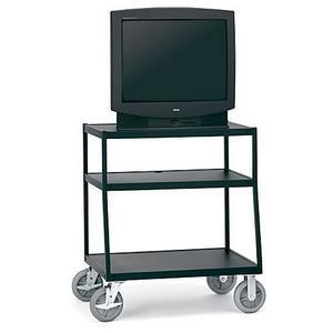 VTRRB44-M8 Bretford Wide Body TV Cart Steel Black (Refurbished)