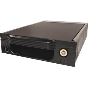 8060-0610-0500 CRU-DataPort Complete Assembly 64 Bit IDE/ATA-6 Cast Aluminum Carrier and Frame Fan Keys Black
