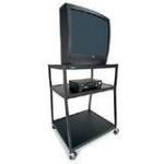 BB48-E4 Bretford Manufacturing Wide-body Tv Cart Blk 48in Up To 27in Mon (Refurbished)
