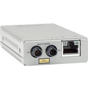 Allied Telesis - AT-MMC200/ST-960 - MMC200/ST 1x Network RJ-45 1 x ST Ports Multi-mode Fast Ethernet 10/100Base-TX 100Base-FX Wall Mountable Rack-mountab