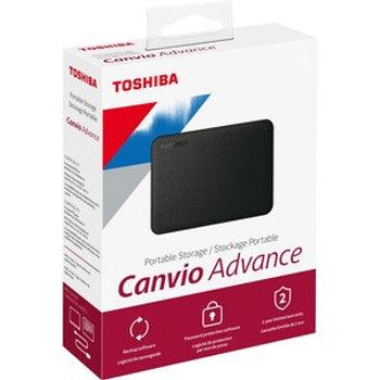 Toshiba - HDTCA10XW3AA - Canvio Advance 1TB Portable USB 2.0 External Hard Drive