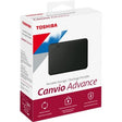 Toshiba - HDTCA40XW3CA - Canvio Advance 4TB Portable USB 2.0 External Hard Drive