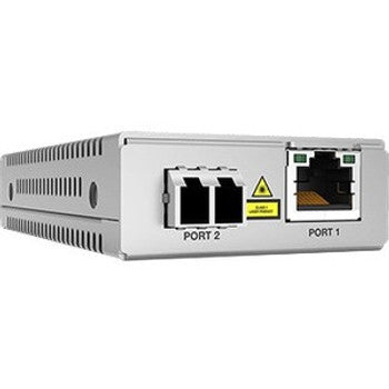 Allied Telesis - AT-MMC2000LX/SC-960 - MMC2000LX/SC 1x Network RJ-45 1x SC Ports Single-mode Gigabit Ethernet 10/100/1000Base-T 1000Base-LX Wall Mountabl