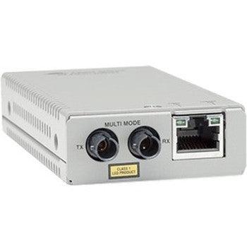 Allied Telesis - AT-MMC200LX/ST-960 - MMC200LX/ST 1x Network RJ-45 1 x ST Ports Single-mode Fast Ethernet 10/100Base-TX 100Base-LX Wall Mountable Rack-mo