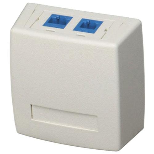 WPT901 Black Box GigaStation2 2 Socket Surface Mounting Box