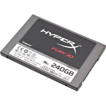 Kingston - KC-S44240-6F - HyperX FURY 3D 240GB SATA 6Gbps 2.5-inch Internal Solid State Drive (SSD)