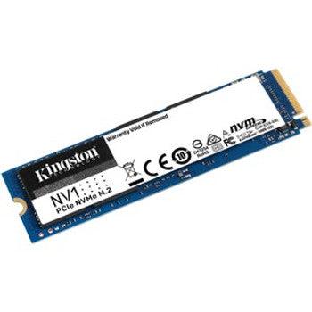Kingston - SNVS/1000GBK - NV1 1TB TLC PCI Express 3.0 x4 NVMe M.2 2280 Internal Solid State Drive (SSD)
