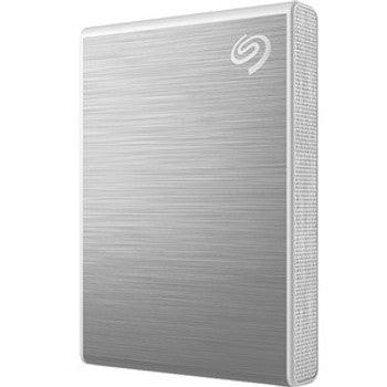 Seagate - STKG500401 - One Touch 500GB USB 3.1 External Solid State Drive (SSD) (Silver)