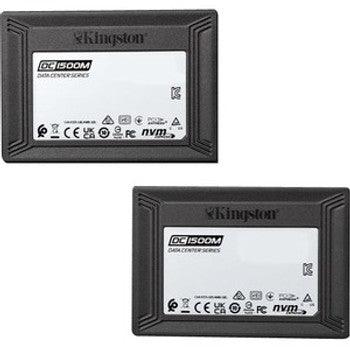 Kingston - SEDC1500M/960GBK - DC1500M 960GB TLC PCI Express 3.0 x4 NVMe Mixed Use U.2 2.5-inch Internal Solid State Drive (SSD)