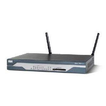 Cisco - CISCO1803/K9-NOB - G.sHDsl Router With Firewall/ids And IPsec 32f/128d