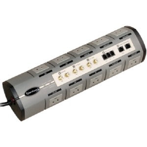 1010HT CyberPower Home Theater 4200J 10-Outlet Surge Suppressor Receptacles: 10 x NEMA 5-15R 4200J