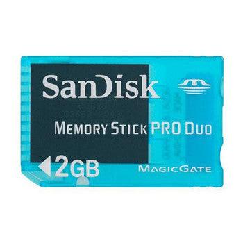 SanDisk - SDMSG-2048-A10 - 2GB Memory Stick Pro Duo Gaming Memory Card for Sony PlayStation
