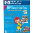 HP - C6822A - Round Restickable Inkjet StickersBright White 2.5in Round Stickers With 3m 'post-it' Adhesive