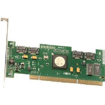 LSI - LSI00033 - Logic SAS3041X-R 4-Port SAS 3Gbps / SATA 3Gbps 64-Bit 133MHz PCI-X MD2 Low Profile RAID 0/1/1E/10E Controller Card Kit