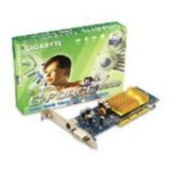 Gigabyte - GV-N62256D - Gigabyte Nvidia GeForce 6200 256MB DDR 64-Bit DVI-I / D-Sub / TV-Out PCI-Express x4 Video Graphics Card