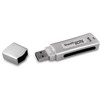 Kingston - DTEP/2GB - 2GB DataTraveler Elite (DTE) w/100% Privacy+Complex Password