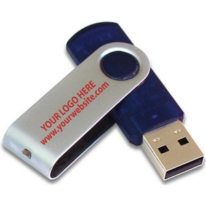 USW1GB1COLOR1K ACP-EP 1Gb Swing Flash Drive Usb 1color Custom Logo 1000u+