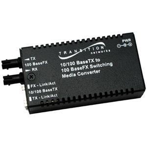 MP/E-PSW-FX-01(SM) Transition MINI PoE Powered 10/100 Bridging Media Converter