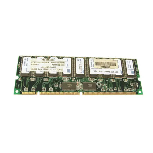 1GB 100MHz PC100 ECC Registered CL2 232-Pin DIMM 3.3V Memory Module
