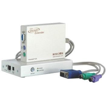 Tripp Lite - 0DT23001 - Minicom by Smart KVM Console Extender 1 Computer(s) 2 User(s) 1 x mini-DIN (PS/2) Keyboard 1 x mini-DIN (PS/2) Mouse 1 x HD-15 M