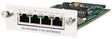 Adtran - 1200655L1 - T3SU Quad Ethernet Bridge Module 4 x 10/100Base-TX Bridge Module